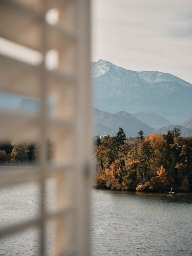 Der Spiegelsee am Schloss Leopoldskron